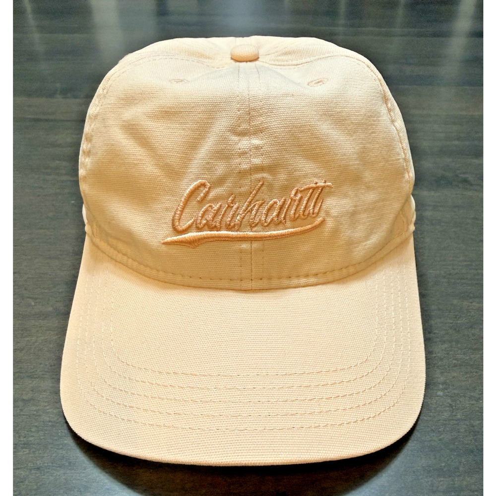 Carhartt Hat Cap Strap Back Womens Pink Work Wear One Size Adjustable